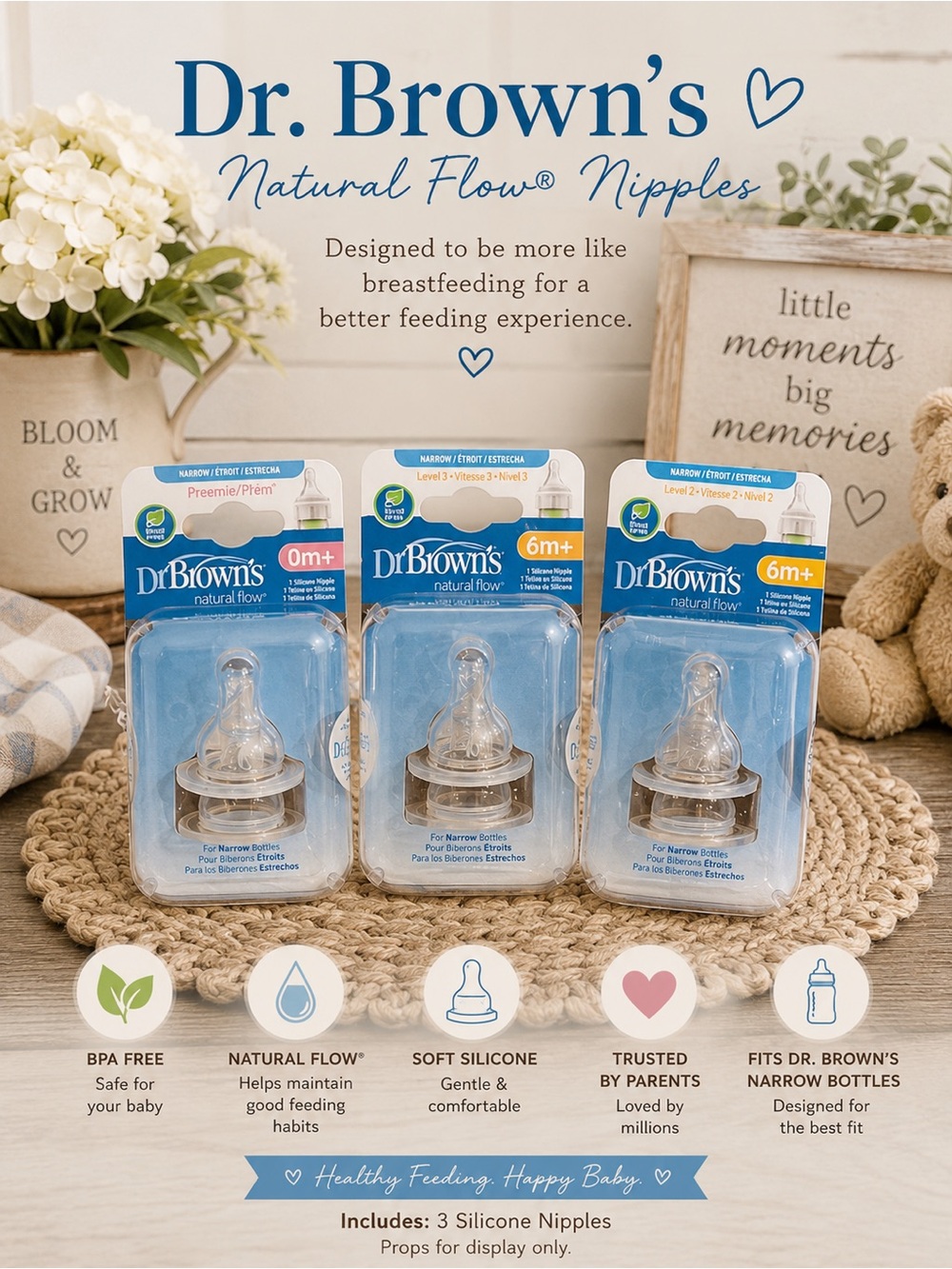 Dr. Brown’s natural flow